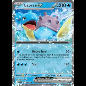 Pokemon TCG Lapras ex - Perfect Order - Holofoil