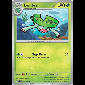 Pokemon TCG Lombre - Phantasmal Flames - Reverse Holofoil