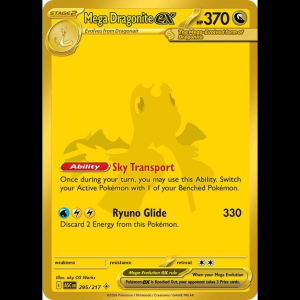 Pokemon TCG Mega Dragonite ex - 295/217 - Ascended Heroes - Holofoil