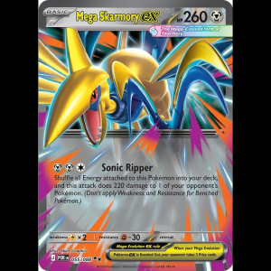 Pokemon TCG Mega Skarmory ex - 055/088 - Perfect Order - Holofoil