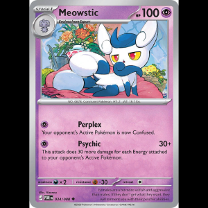 Pokemon TCG Meowstic - Perfect Order