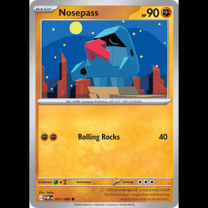 Pokemon TCG Nosepass - Perfect Order - Reverse Holofoil