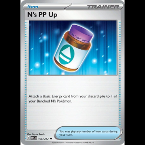 Pokemon TCG N's PP Up - 195/217 - Ascended Heroes