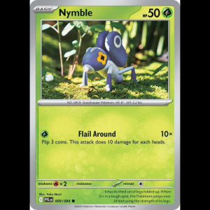 Pokemon TCG Nymble - 009/094 - Phantasmal Flames - Reverse Holofoil