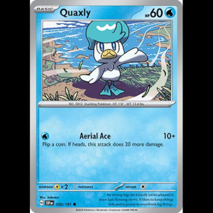 Pokemon TCG Quaxly - Surging Sparks