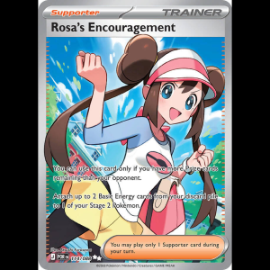 Pokemon TCG Rosa's Encouragement - 114/088 - Perfect Order - Holofoil