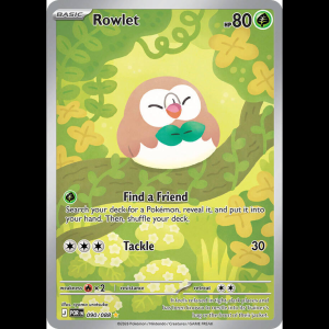 Pokemon TCG Rowlet - 090/088 - Perfect Order - Holofoil