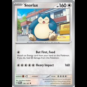 Pokemon TCG Snorlax - Twilight Masquerade