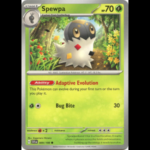 Pokemon TCG Spewpa - Scarlet & Violet Base Set
