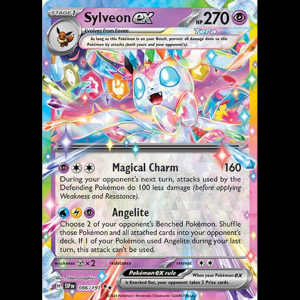 Pokemon TCG Sylveon ex - Surging Sparks - Holofoil
