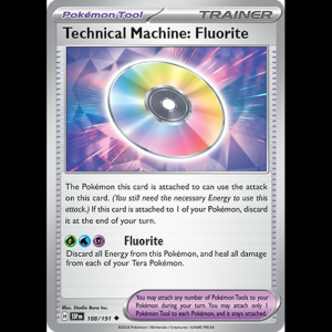 Pokemon TCG Technical Machine: Fluorite - Surging Sparks