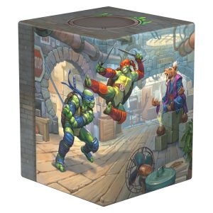 TMNT Turtle Lair Deck Case Box Boulder 100+ Ultimate Guard