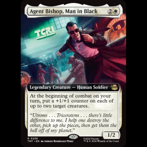 MTG Agent Bishop, Man in Black Teenage Mutant Ninja Turtles tmt#258