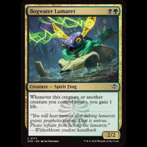 MTG Lúmaret del agua pantanosa (Bogwater Lumaret) Secrets of Strixhaven sos#177