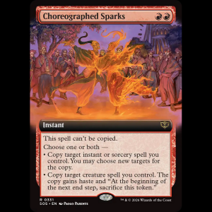 MTG Choreographed Sparks Secrets of Strixhaven sos#331
