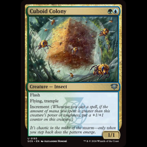 MTG Colonia cuboide (Cuboid Colony) Secrets of Strixhaven sos#183