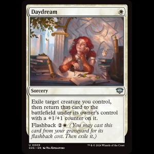 MTG Ensoñación (Daydream) Secrets of Strixhaven sos#9