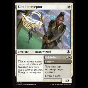 MTG Elite Interceptor // Rejoinder Secrets of Strixhaven sos#12