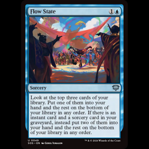 MTG Estado fluido (Flow State) Secrets of Strixhaven sos#49