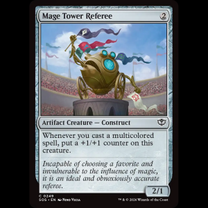 MTG Mage Tower Referee Secrets of Strixhaven sos#249