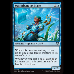 MTG Matterbending Mage Secrets of Strixhaven sos#59