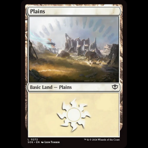 MTG Plains Secrets of Strixhaven sos#272