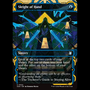 MTG Juego de manos (Sleight of Hand) Secrets of Strixhaven Mystical Archive soa#22