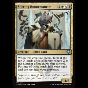 MTG Stirring Honormancer Secrets of Strixhaven sos#234