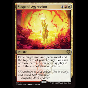 MTG Suspend Aggression Secrets of Strixhaven sos#236