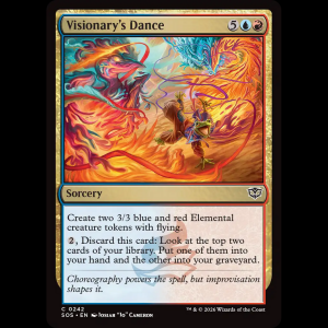 MTG Visionary's Dance Secrets of Strixhaven sos#242