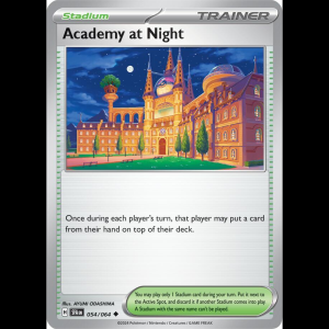 Pokemon TCG Academy at Night - Shrouded Fable