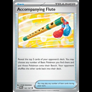 Pokemon TCG Accompanying Flute - Twilight Masquerade