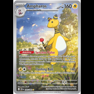 Pokemon TCG Ampharos - 090/086 - Chaos Rising - Holofoil