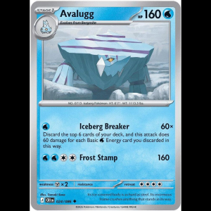 Pokemon TCG Avalugg - Chaos Rising