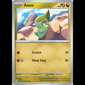 Pokemon TCG Axew - Shrouded Fable