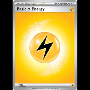Pokemon TCG Basic Lightning Energy - 004 - Mega Evolution Energies - Reverse Holofoil