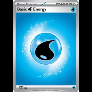 Pokemon TCG Basic Water Energy - 003 - Mega Evolution Energies - Reverse Holofoil