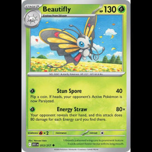 Pokemon TCG Beautifly - 013/217 - Ascended Heroes
