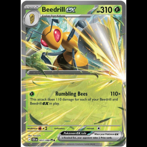 Pokemon TCG Beedrill ex - 003/086 - Chaos Rising - Holofoil