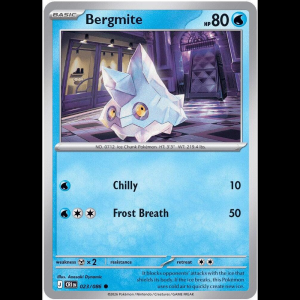 Pokemon TCG Bergmite - Chaos Rising - Reverse Holofoil