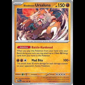 Pokemon TCG Bloodmoon Ursaluna - Prismatic Evolutions - Holofoil