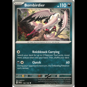 Pokemon TCG Bombirdier - 138/198 - Scarlet & Violet Base Set