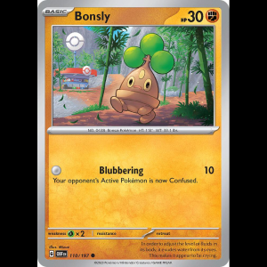 Pokemon TCG Bonsly - Obsidian Flames
