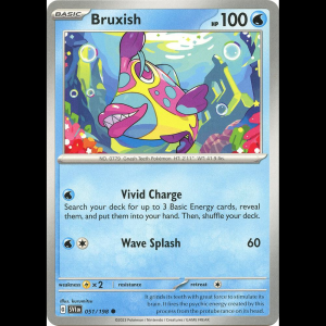 Pokemon TCG Bruxish - Scarlet & Violet Base Set