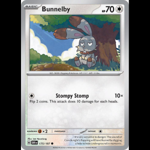 Pokemon TCG Bunnelby - Obsidian Flames