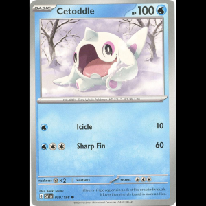 Pokemon TCG Cetoddle - 059/198 - Scarlet & Violet Base Set