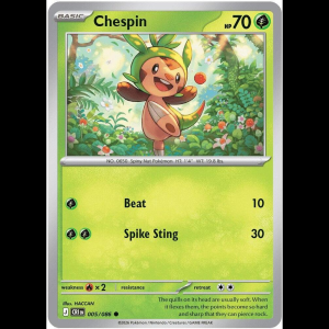Pokemon TCG Chespin - 005/086 - Chaos Rising