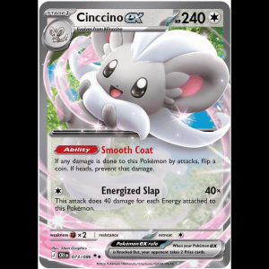 Pokemon TCG Cinccino ex - 073/086 - Chaos Rising - Holofoil