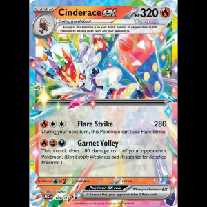 Pokemon TCG Cinderace ex (PT) - Ascended Heroes - Holofoil