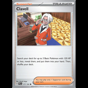 Pokemon TCG Clavell - Paldea Evolved